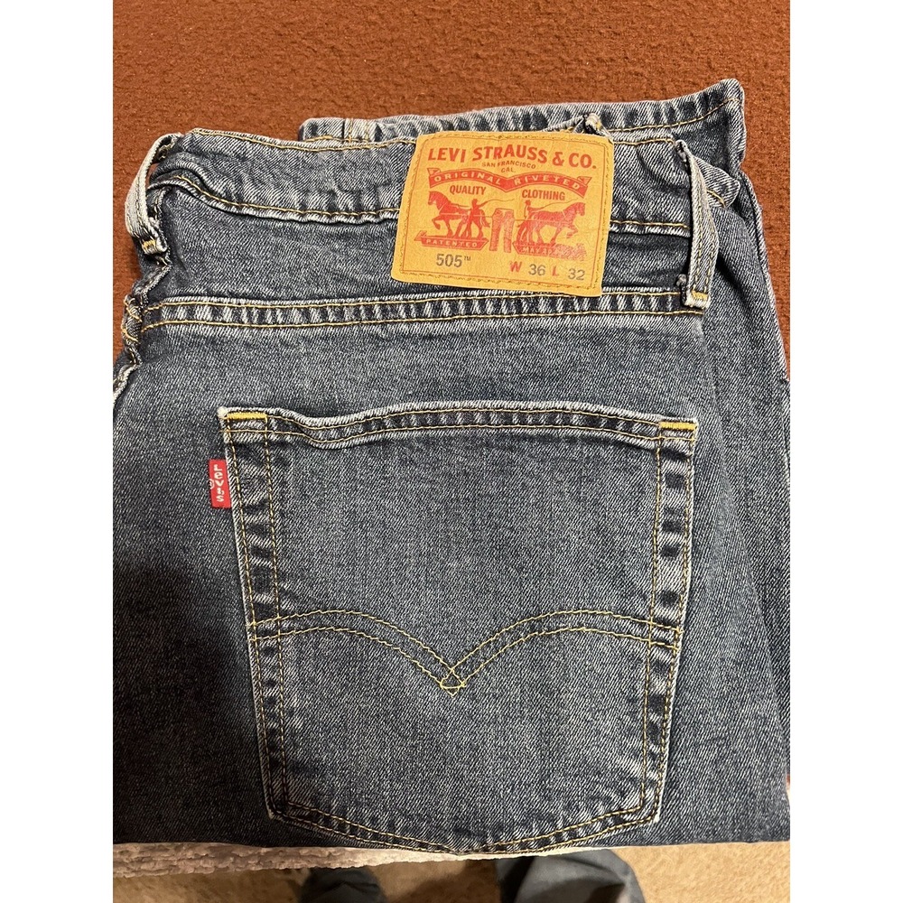 Levi's 505‎ Jeans Blue  36x32